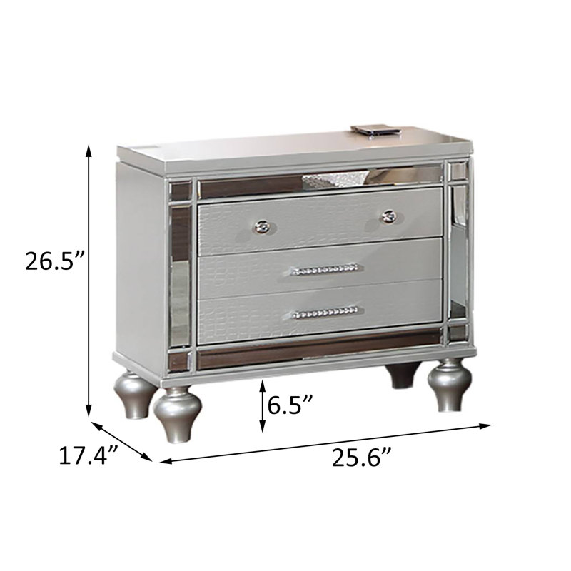 Hillip 2 - Drawer Nightstand