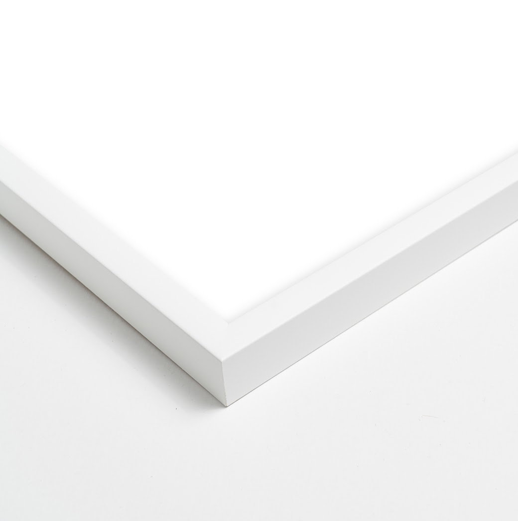 Saffron On Gray by Michela Sorrentino, White, 25" H x 17.5" W x 1.25" D