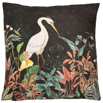 Akiera Abstract Green Sqaure Cushion