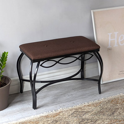 Cerro Polyester Blend Upholstered Bench