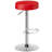 Depue Swivel Upholstered Adjustable Height Counter Stool with Metal Frame-494701035