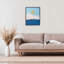 Giclée encadrée simple, vue du ciel bleu, design par Walker Noble-1964055246-1964055247