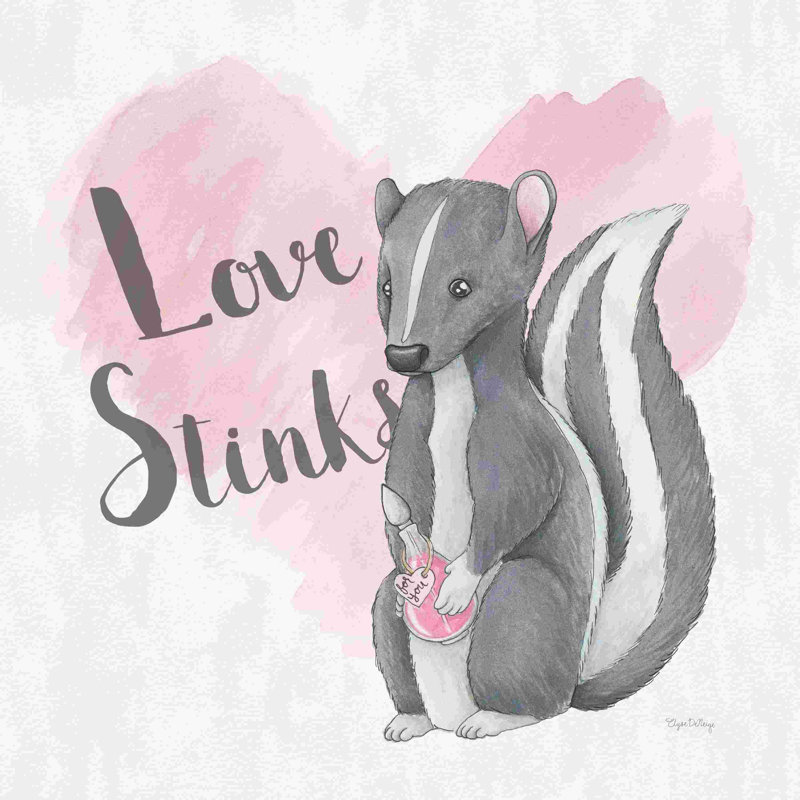 My Furry Valentine II Sq, H 36 po x l 36 po