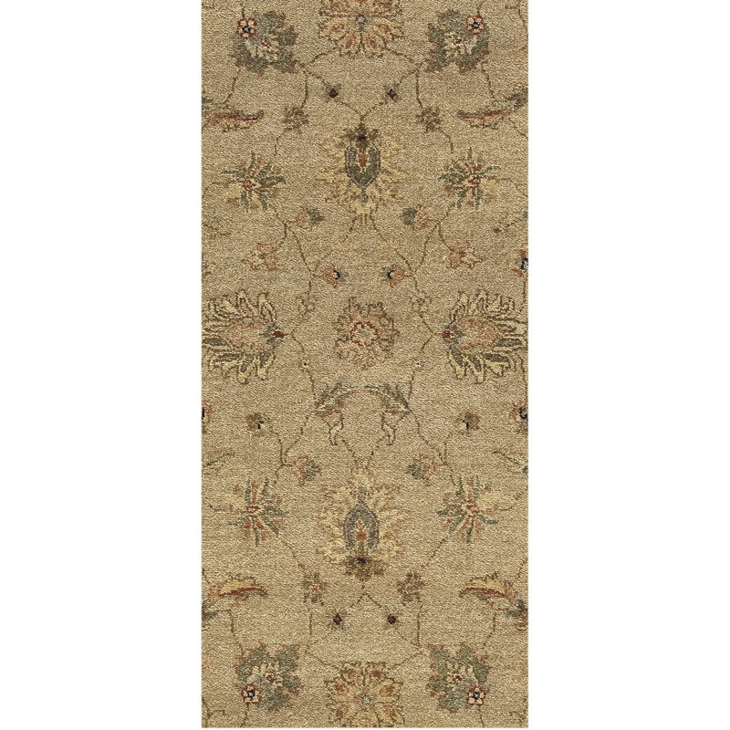Wool Oriental Area Rug, Runner 2'6" x 22'