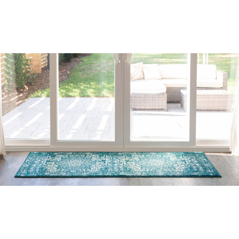 Oriental Area Rug, Runner 61 x 244cm