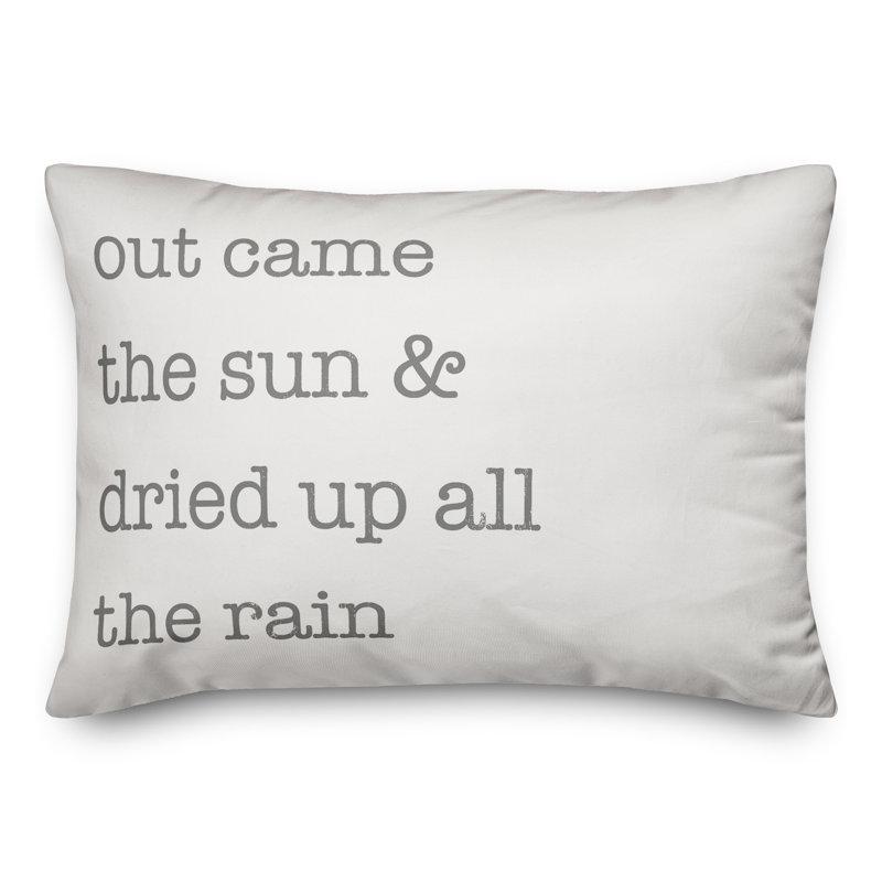  Polyester Lumbar Rectangular Pillow Cover & Insert