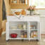Lazlo Wood Kitchen Island