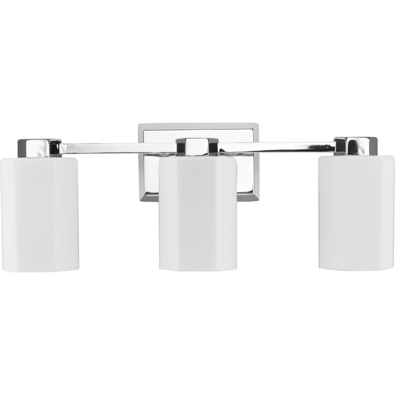 Estrada Dimmable Vanity Light, 3, Polished Chrome