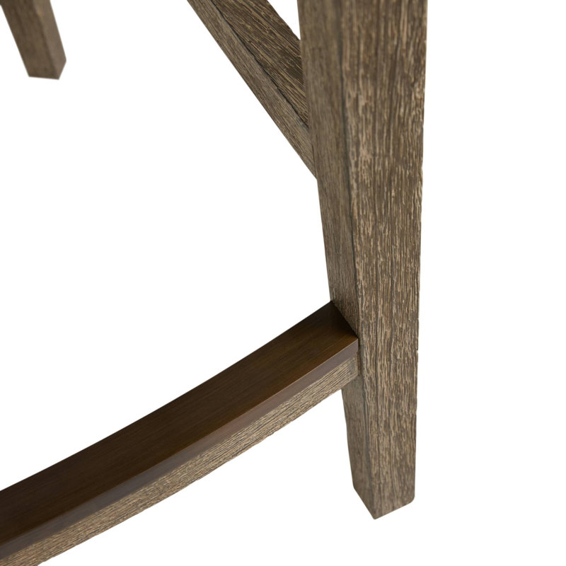 Sobek Textured Back Outdoor Stool, 30.5"