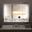 Armoires de salle de bain modernes en aluminium 39 X 28 pouces