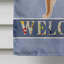Polyester 2 côtés 40 x 28 po welcome drapeau maison-73943105
