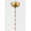 Painted No. 3 - 2 Light Flush Mount By Mark D. Sikes - Aged Brass/Darkest Blue Finish-903086350