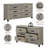 Mari Light Gray Finish Dresser