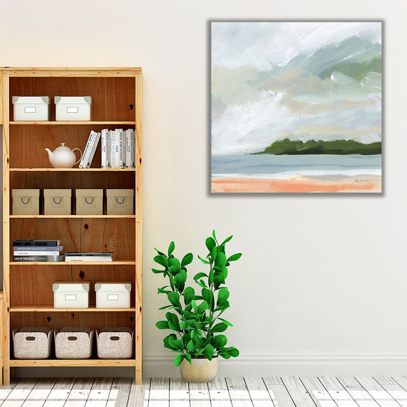 «Lake Beach», reproduction d'art sur toile, H 20 po x l 20 po