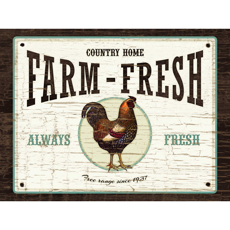 Farm Fresh - reproduction sur toile tendue, H 30 po x l 40 po