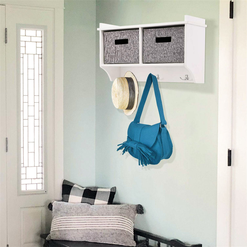 Aldham Wall 3 - Hook Wall Mounted Coat Rack