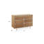 Novella 6 Drawer Double Dresser