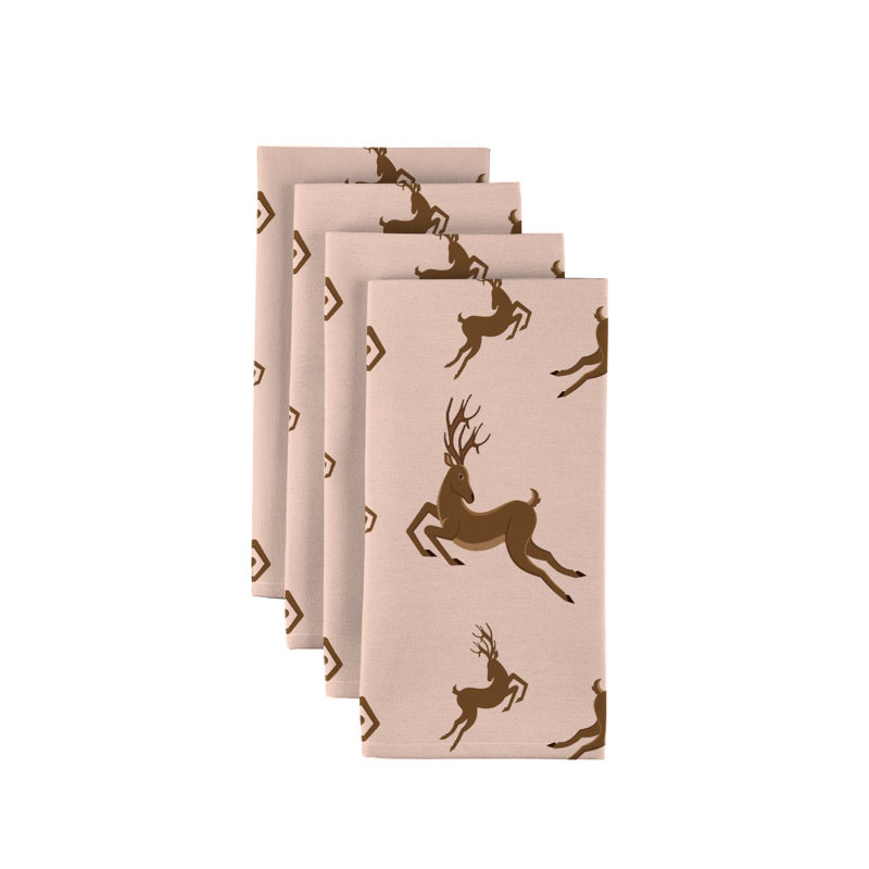 Polyester Animals/Nature Square Napkin