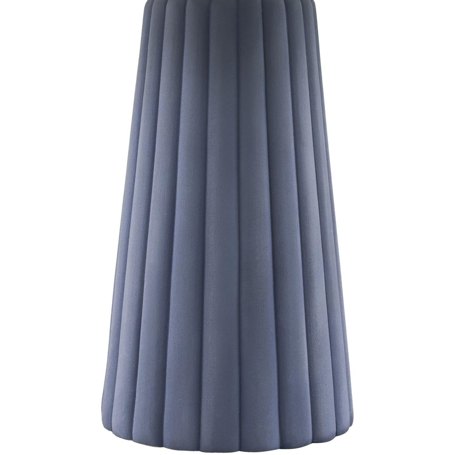 Ceramic Table Lamp, Blue