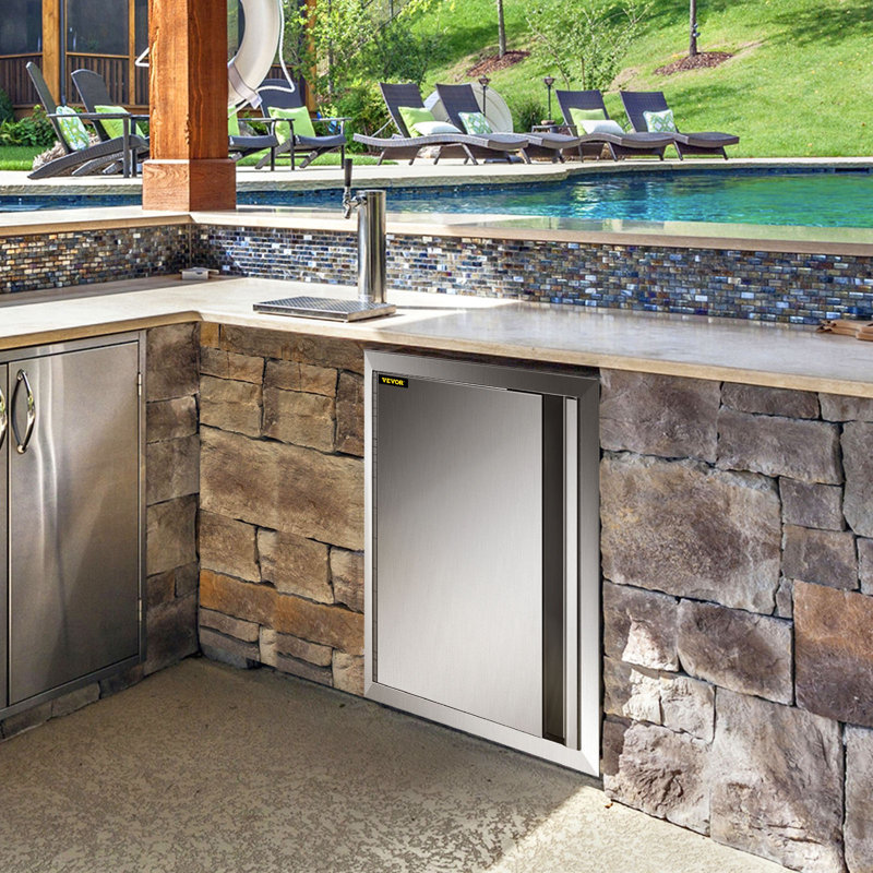 VEVOR 17" Stainless Steel Drop-In Access Doors