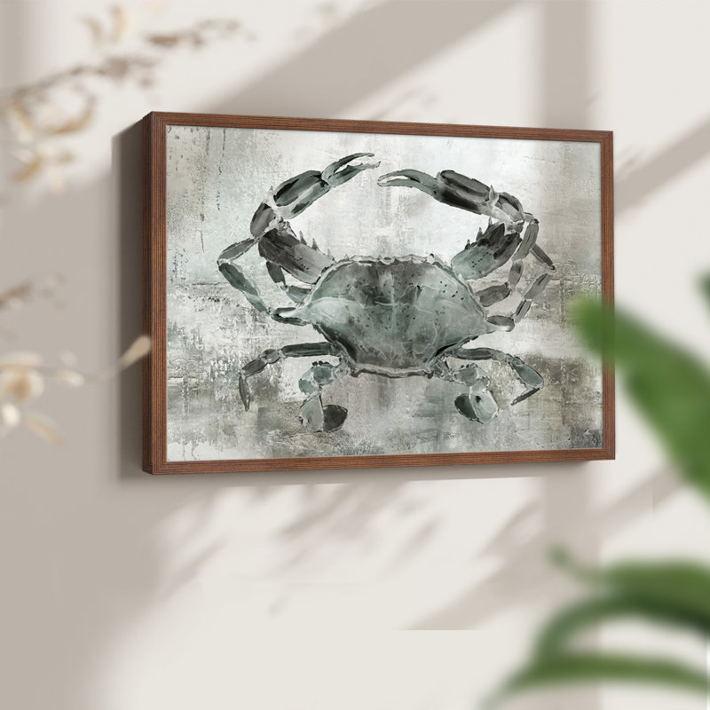 Neutral Crab II -Framed Print - Restickable