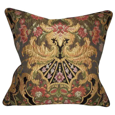 Aubusson Lampas Pillow Cover & Insert