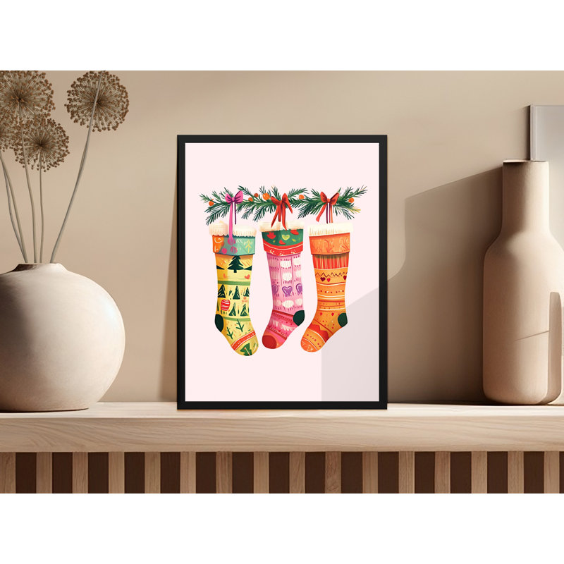Tyrinia 1 Piece Floater Frame Wall Art, 12x18