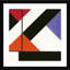 "Theo Van Doesburg", "Composition de comptoir" encadrée sur papier par Theo Van Doesburg-95959725-95959730