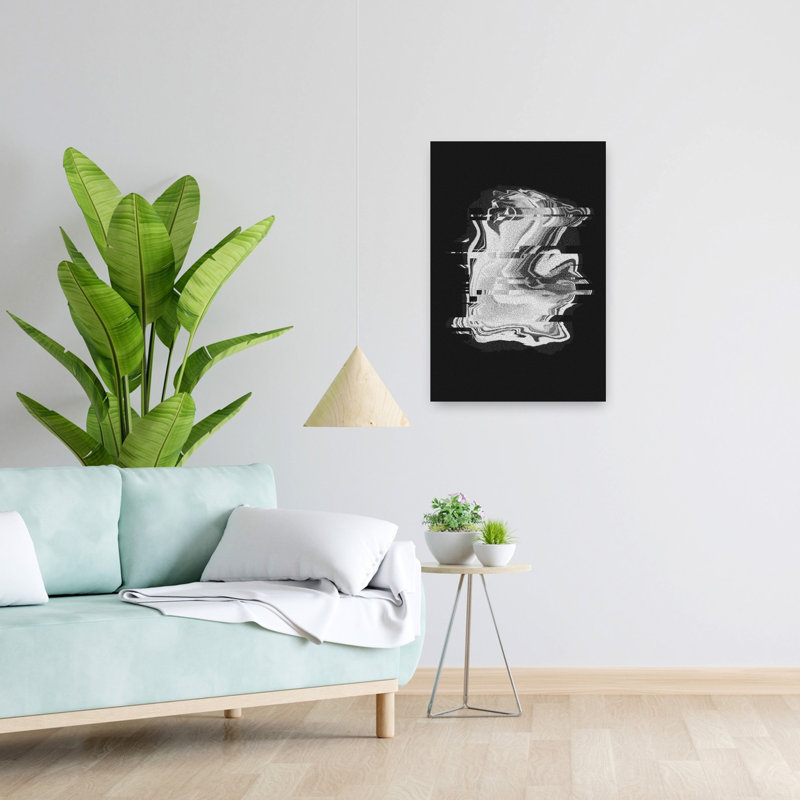 Data Points II Abstract Retro Horse Wall Art by Amy Louise Baker - Wrapped Canvas Print, 60.96 cm H x 40.64 cm W