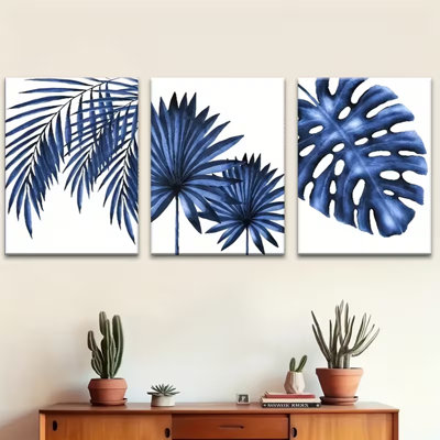 3 Piece Wrapped Canvas Wall Art