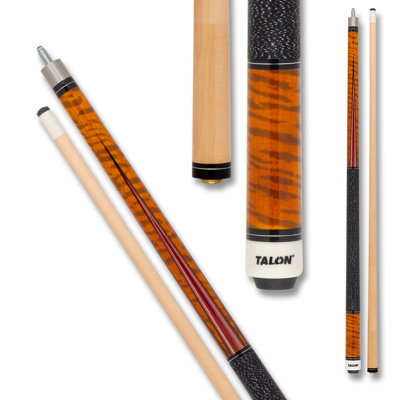 Talon TL21 Grey Pool Cue 19oz with Maple Points & Wrap