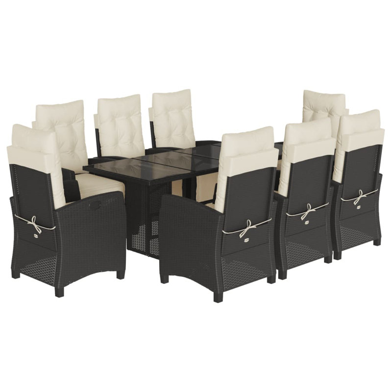 Ensemble de salle à manger Red Barrel Studio®, 6, Black