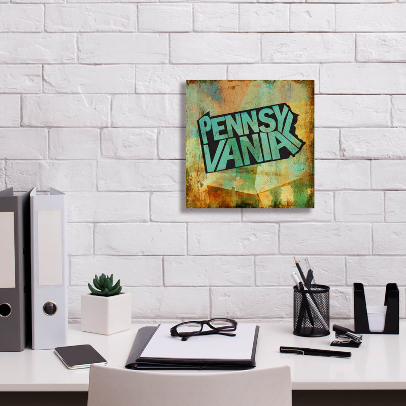 'Pennsylvania' by Art Licensing Studio Canvas Wall Art
