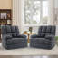 Fauteuil inclinable manuel berçant moderne en chenille l 43,7 po Tayani (ensemble de 2)-1681513811