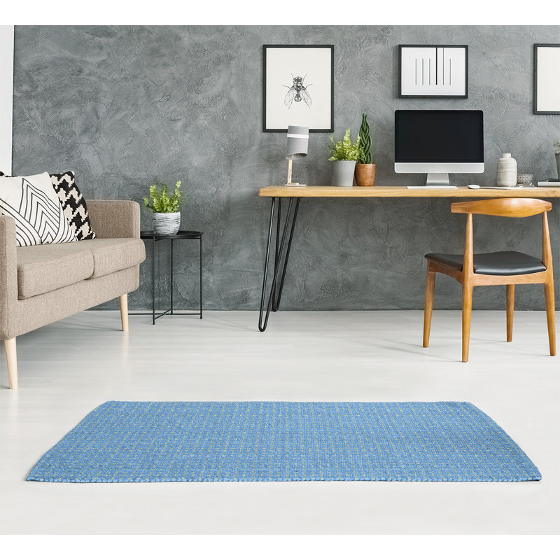 Tapis bleu area napperon, Rectangle 2 pi x 3 pi