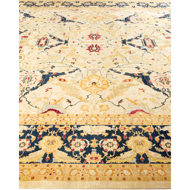 Classic One-of-a-Kind 10' 2" X 17' 2" Hand Knotted Area Rug