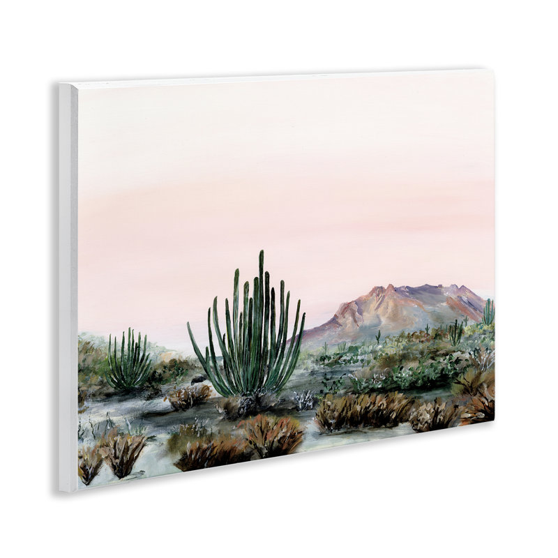 Plaque murale Tranquil Desert Atmosphere, design par Georgie Harrison