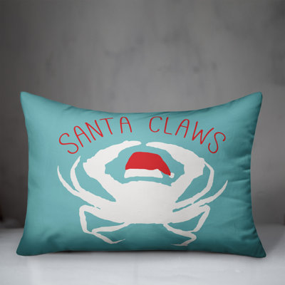  Santa Claws Lumbar Pillow