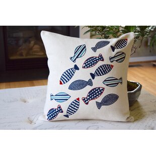 Highland Dunes Witsell Fish Pillow Cover - Wayfair Canada