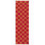 Tapis rouge / rouille Della-1497536916