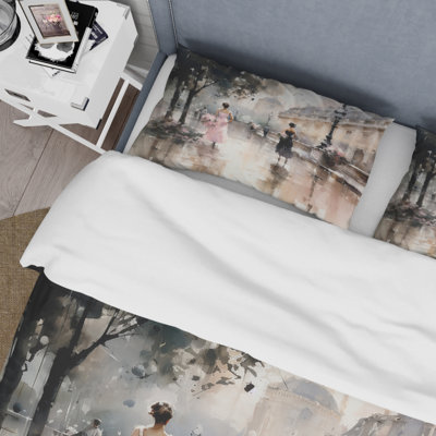 Ensemble de literie 4 pièces Glam - Fashion Impressionist Elegance I