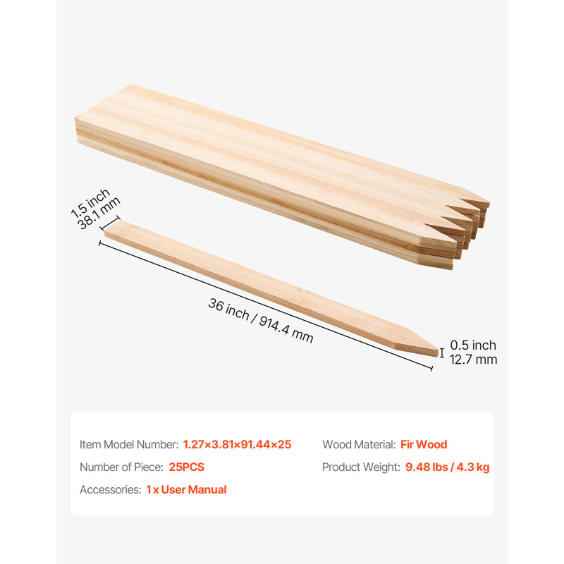 Fence Panels Fencing, 91.4cm H x 3.8cm W x 1.3cm D