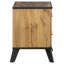 Table de chevet 2 tiroirs Tilak Pin naturel
