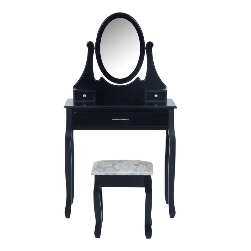 Ensemble coiffeuse avec miroir