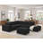 Chanpinemere Corduroy Upholstered Modular Sectional-262863763