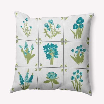 Leafy Branch Indoor/Outdoor Throw Pillow