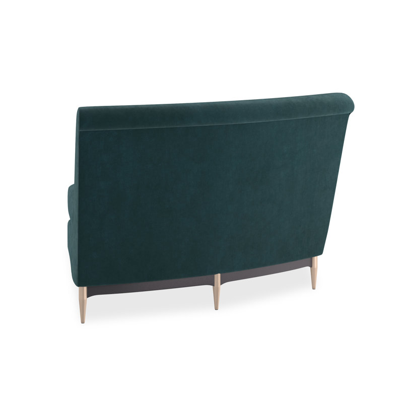 Caracole Upholstery Chair, Blue Velvet