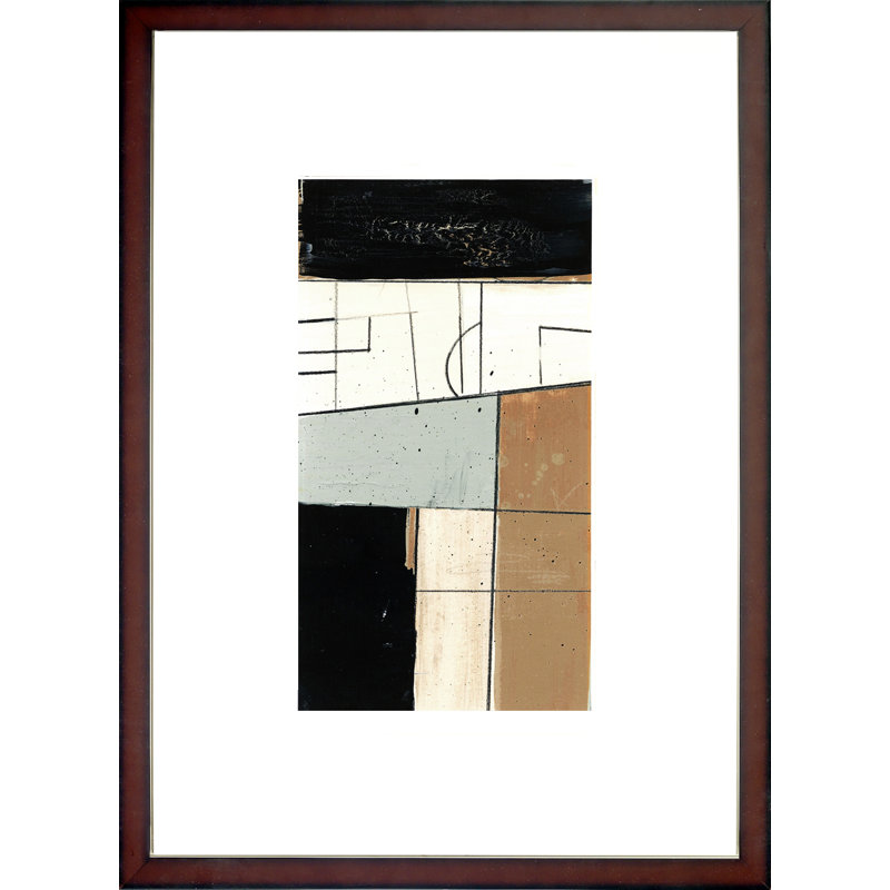 On The Court II Print, 22" H x 14" W x 1" D, Brown