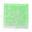 Serviette de table en satin de coton Coral Branch-122066771