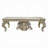 ACME Danae Dining Table, Champagne & Gold Finish